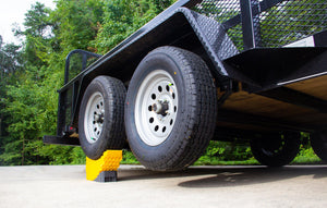 Camco Curved ATV Trailer Aid with Chock and Pad - Black Boar ATV
