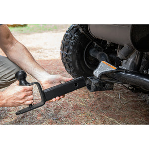 Black Boar ATV / UTV Extended Ball Mount, 1 7/8-Inch Ball, 2-Inch Shank - Black Boar ATV