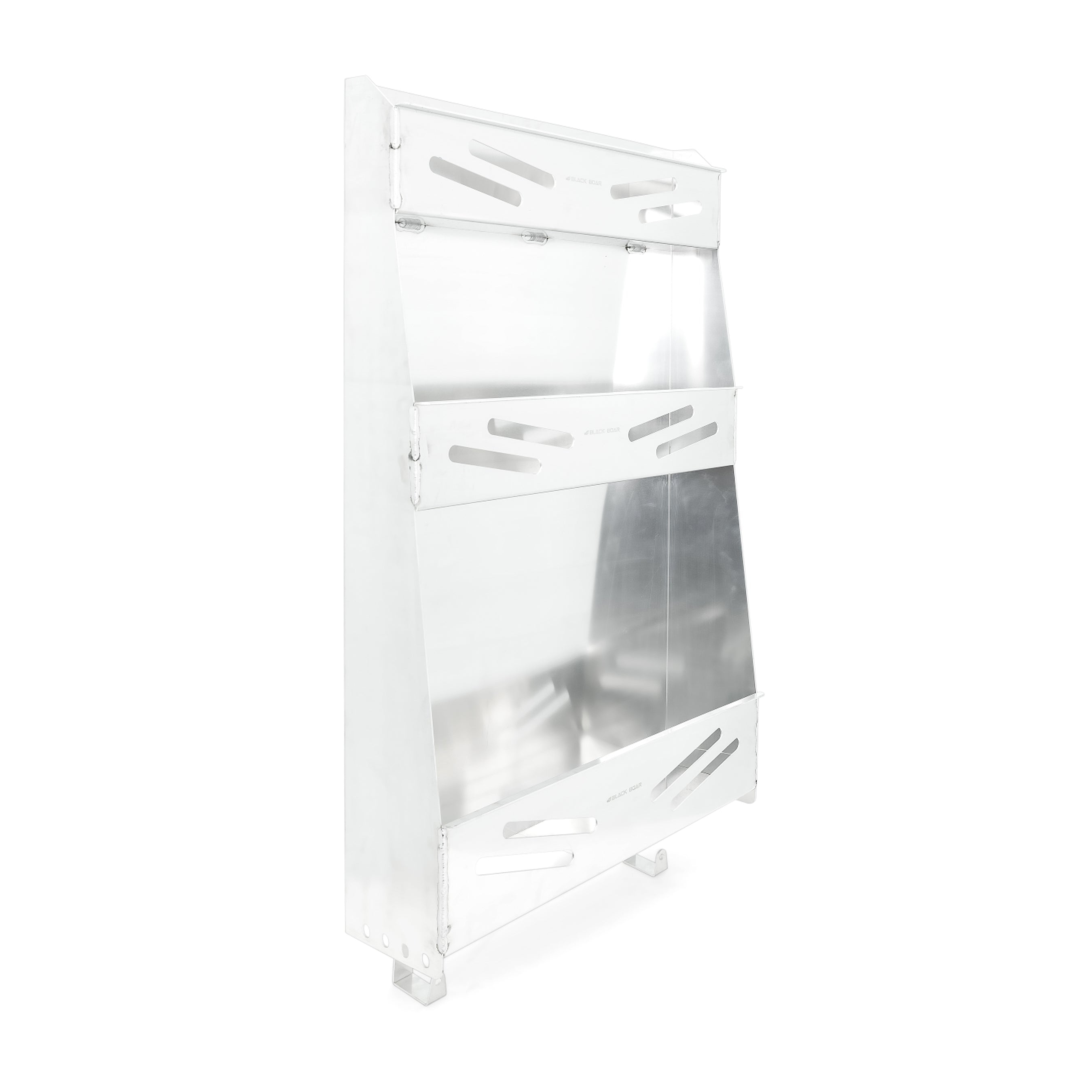 Black Boar Aluminum Large Storage Shelves with Integrated Hooks - Black Boar ATV