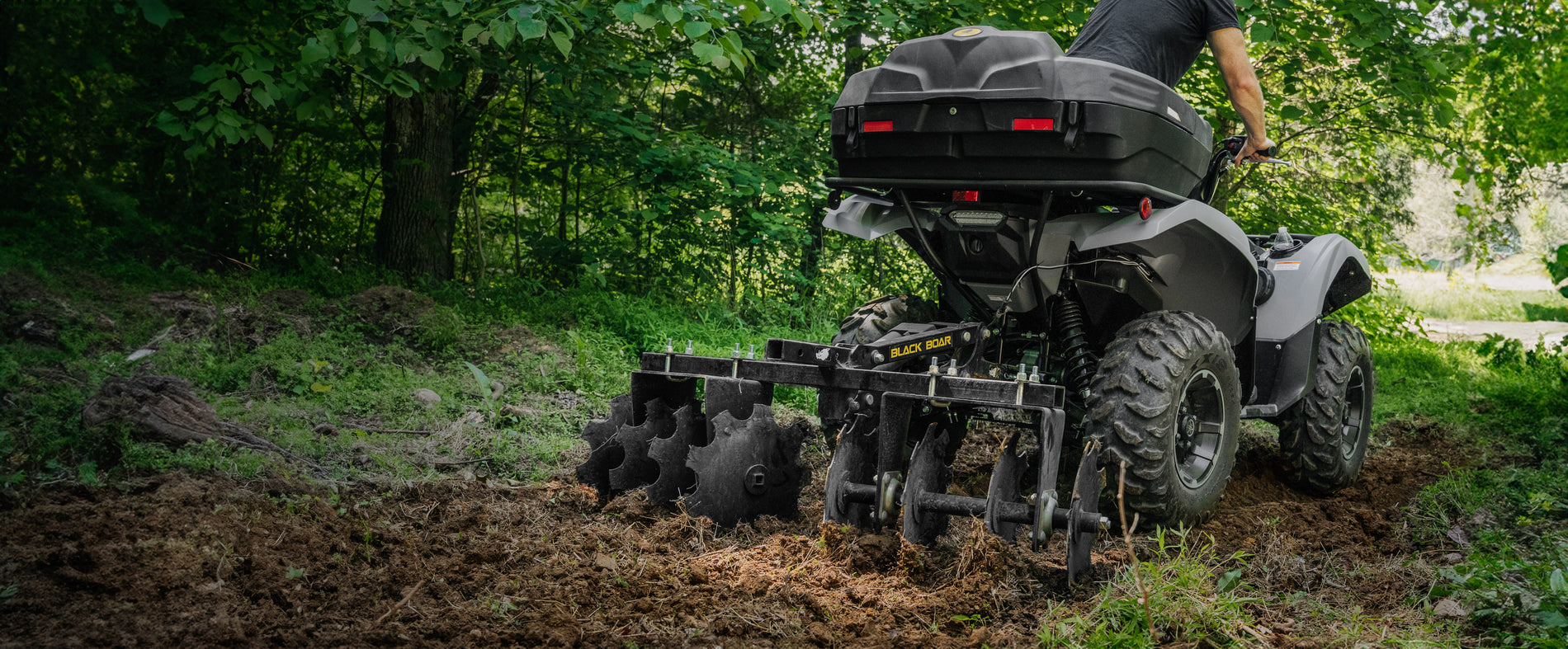 When should I replace my Black Boar ATV Disc Harrow blades?