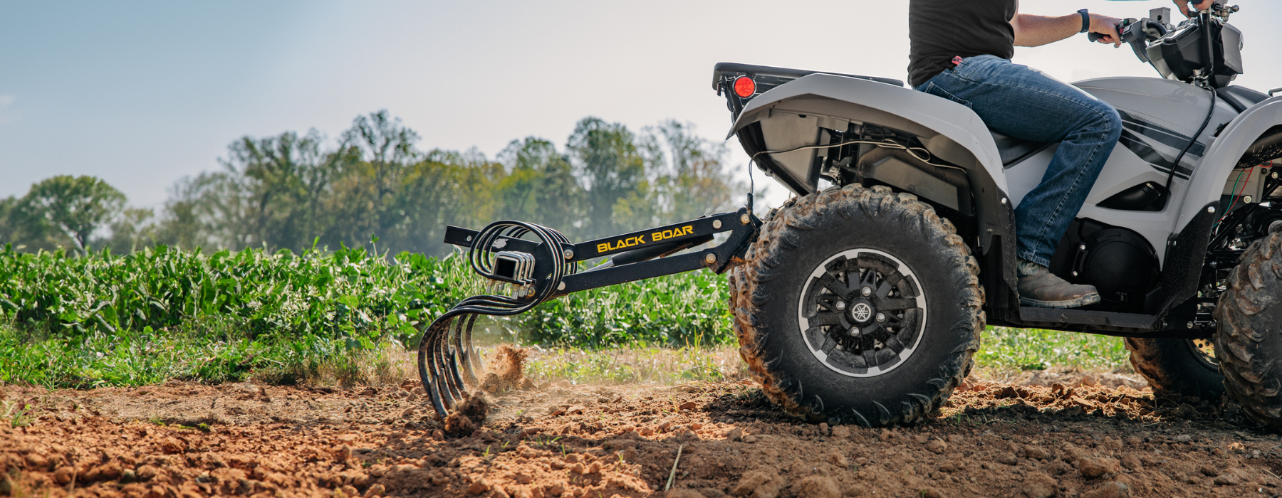 Best Time of Year to Use Black Boar ATV S-Tine Cultivator Implement at BlackBoarATV.com/s-tine