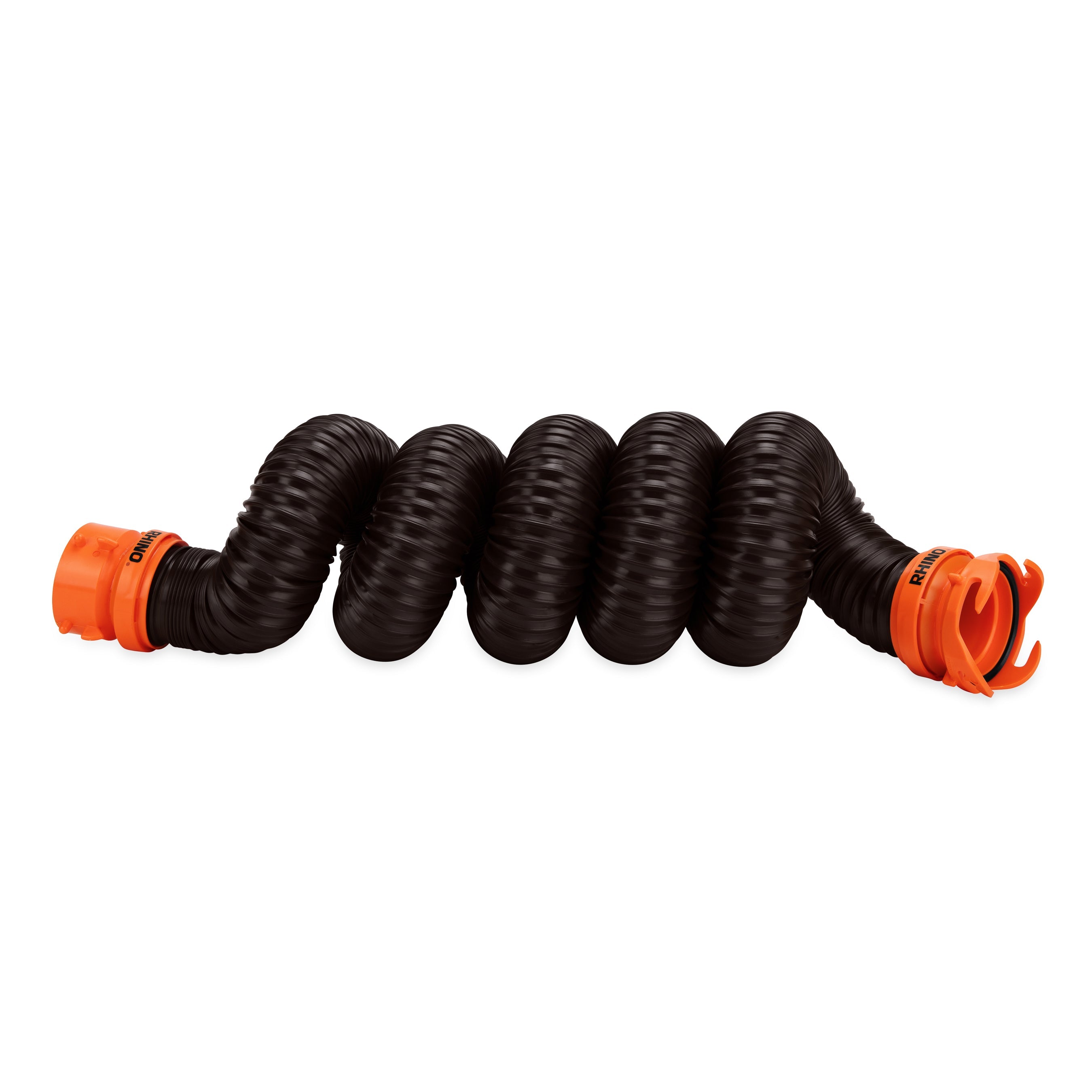 Rhino FLEX 10' Sewer Hose Extension with Swivel Bayonet & Lug