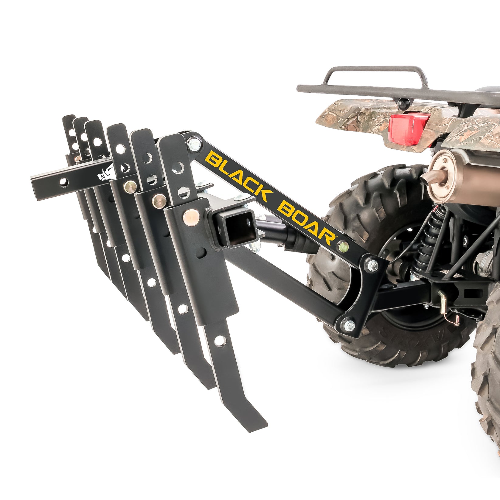 Black boar atv utv chisel plow implement