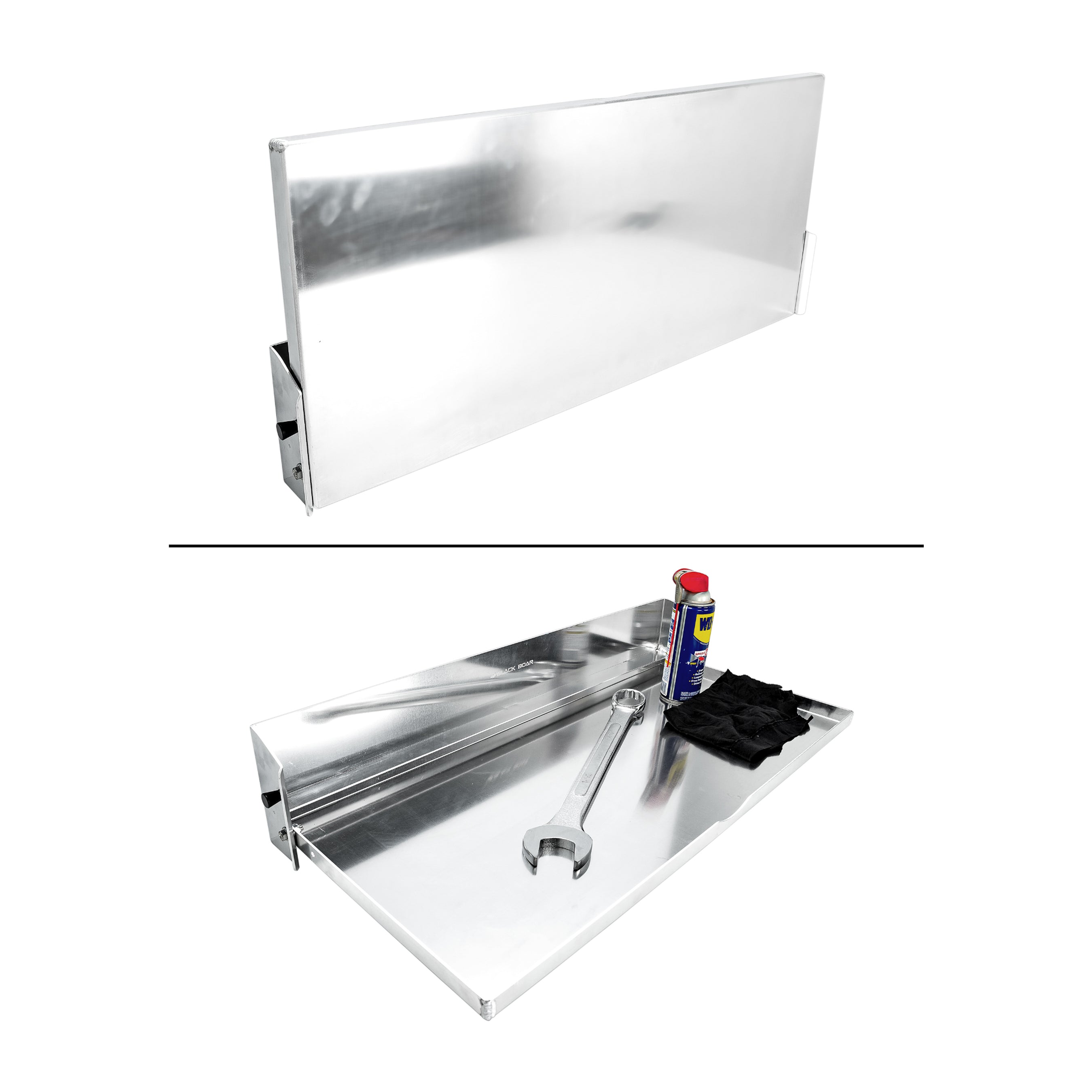 Black Boar Aluminum Light Weight Fold Down Table - Black Boar ATV